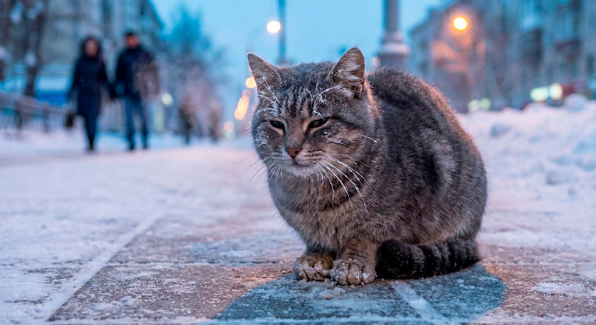«Ледяная статуя». Он сидел так тихо не потому что спокоен, а потому что силы закончились.