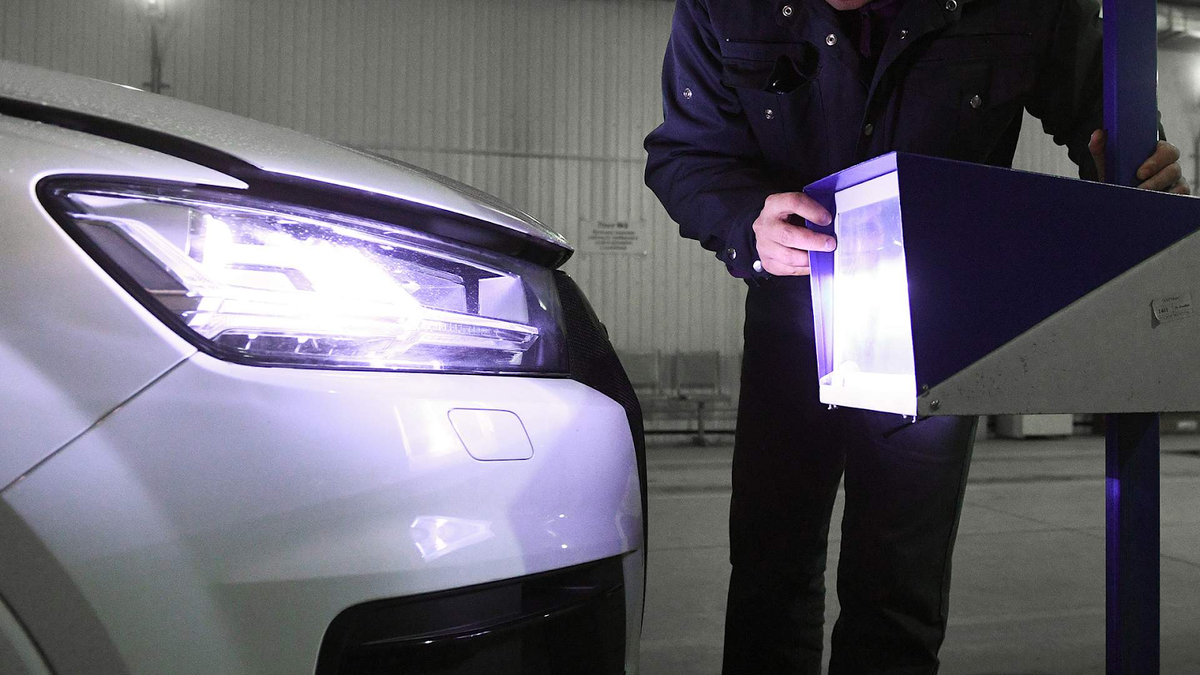 Проверка фар