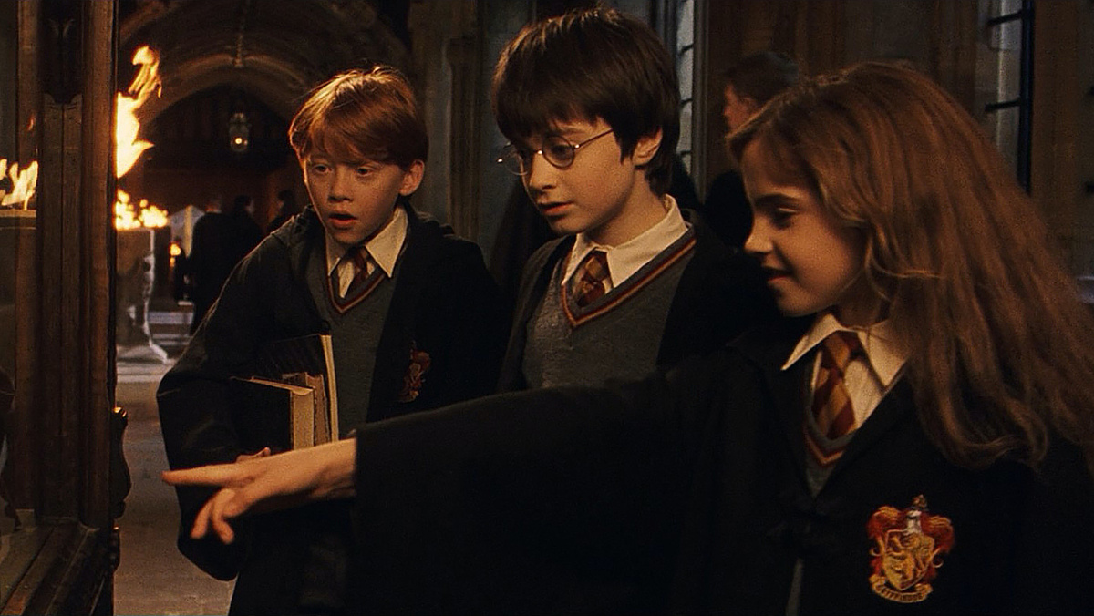 Кадр из фильма "Гарри Поттер и философский камень" (2001)