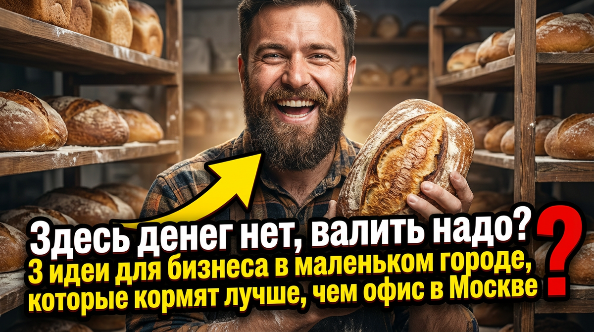 «Здесь денег нет, валить надо»? 3 идеи для бизнеса в маленьком городе, которые кормят лучше, чем офис в Москве