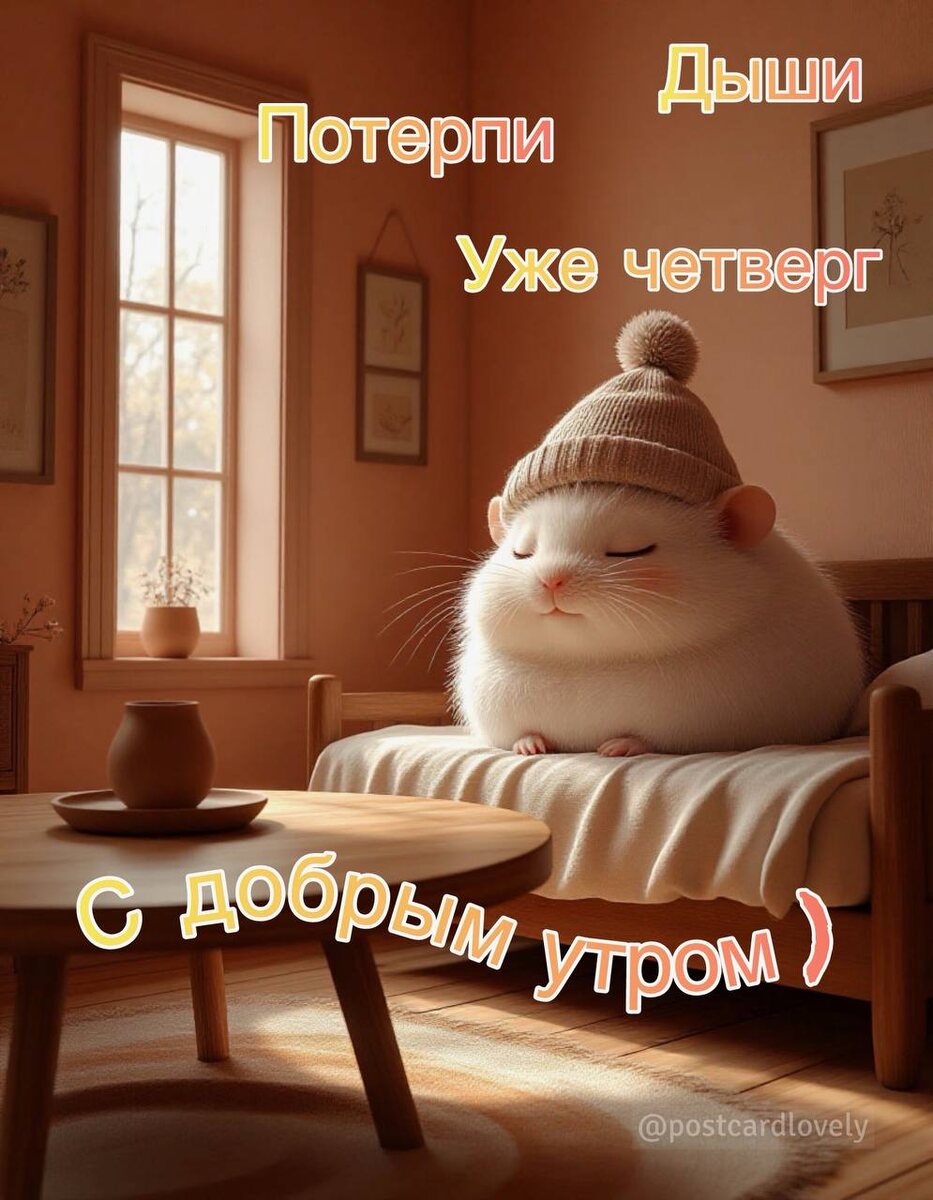 Открытки «Доброе зимнее утро»: пробуждение в сказке