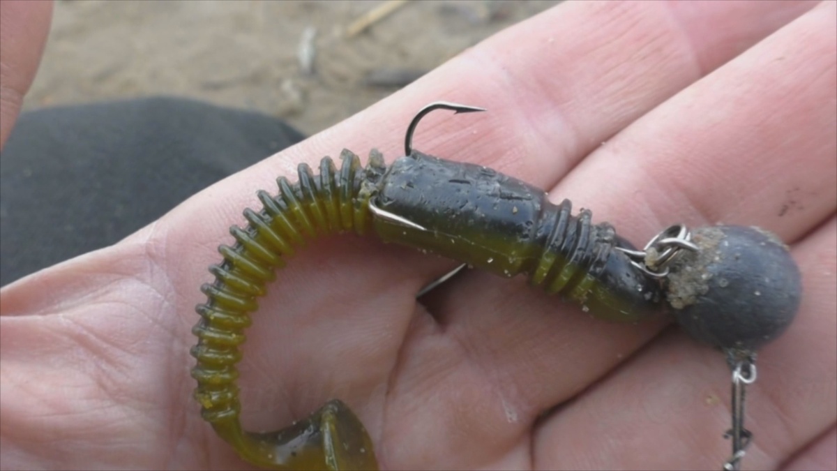 Один из вариантов снасти для ловли