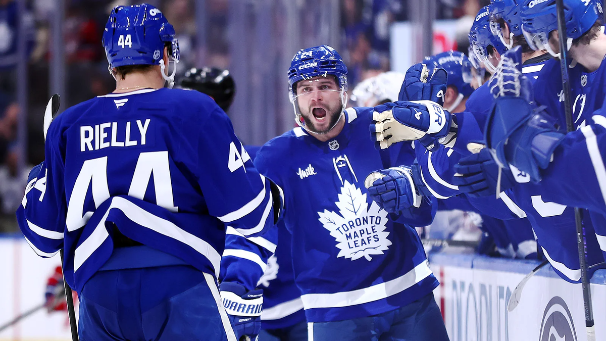 Команда «Торонто Мэйпл Лифс» (Фото Vaughn Ridley / Getty Images)