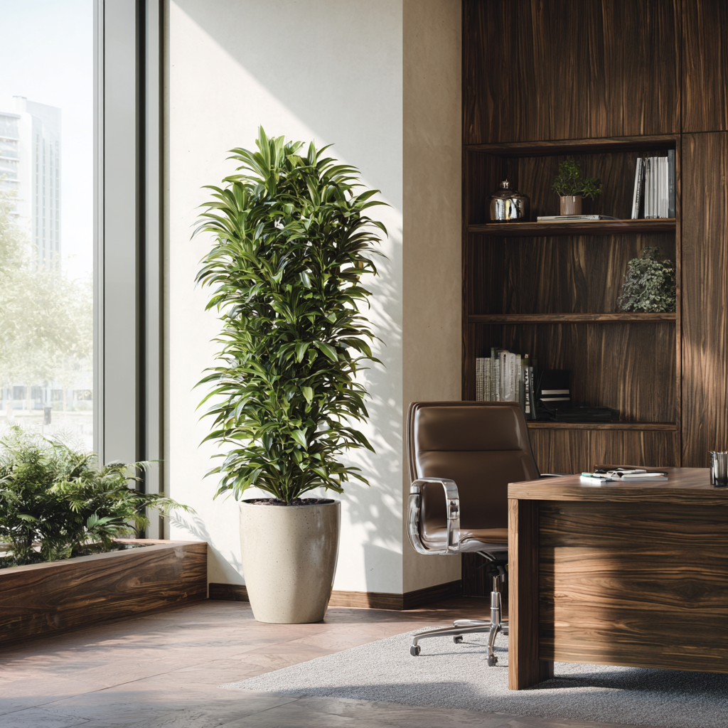 Неприхотливые растения для кабинета руководителя