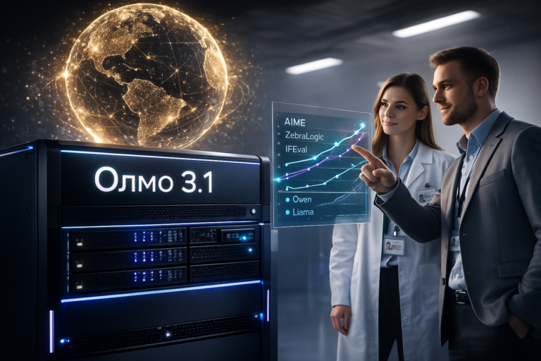    Новая версия Olmo 3.1 от Allen Institute демонстрирует значительный прогресс в области открытых языковых моделей, конкурируя с Qwen и Llama.