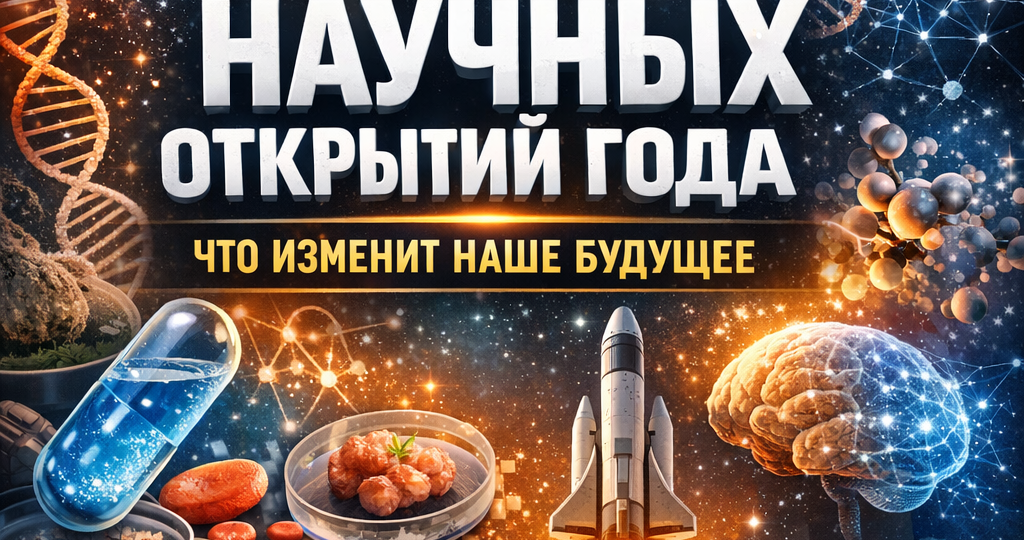 30 научных открытий 2025 года.