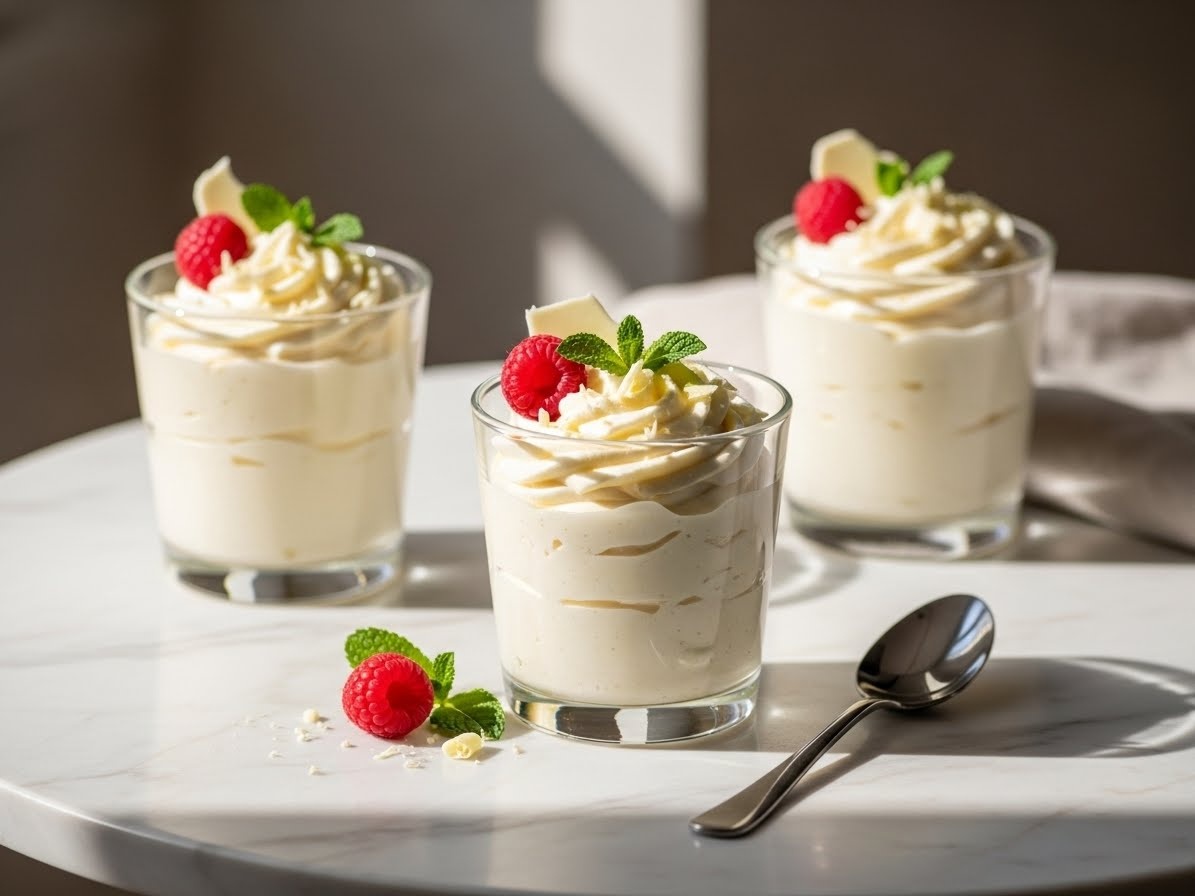 Мусс белый шоколад