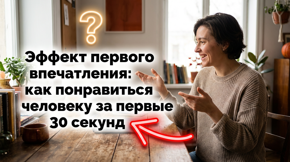 Эффект первого впечатления: как понравиться человеку за первые 30 секунд