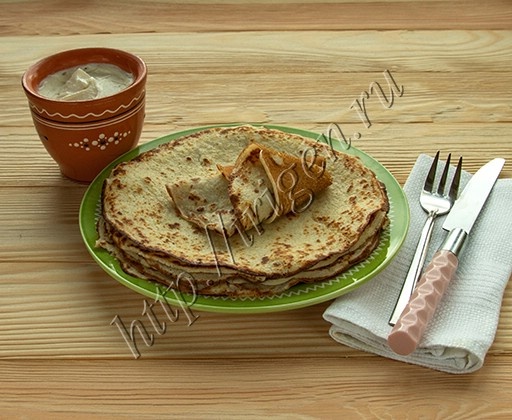 Блинчики с рикоттой