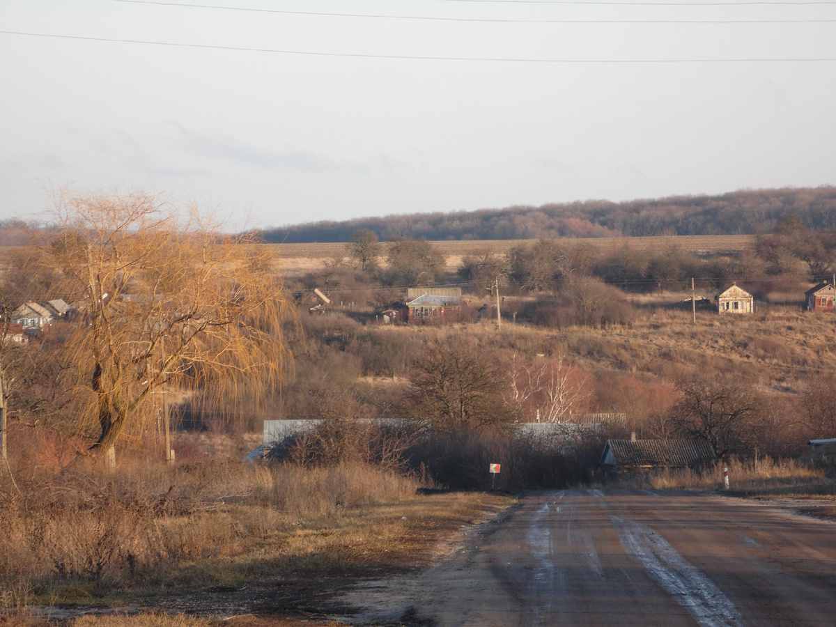 Осень в Ливенке.