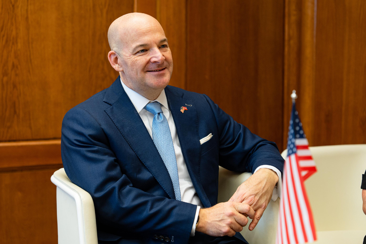 Посол США в Латвии Кристофер Робинсон © CC BY-SA 2.0 / Saeima