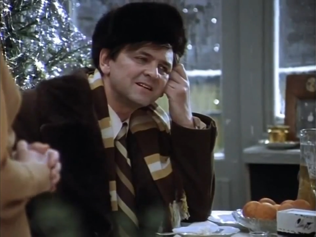 Кадр из х/ф «Ирония судьбы, или С лёгким паром!» 