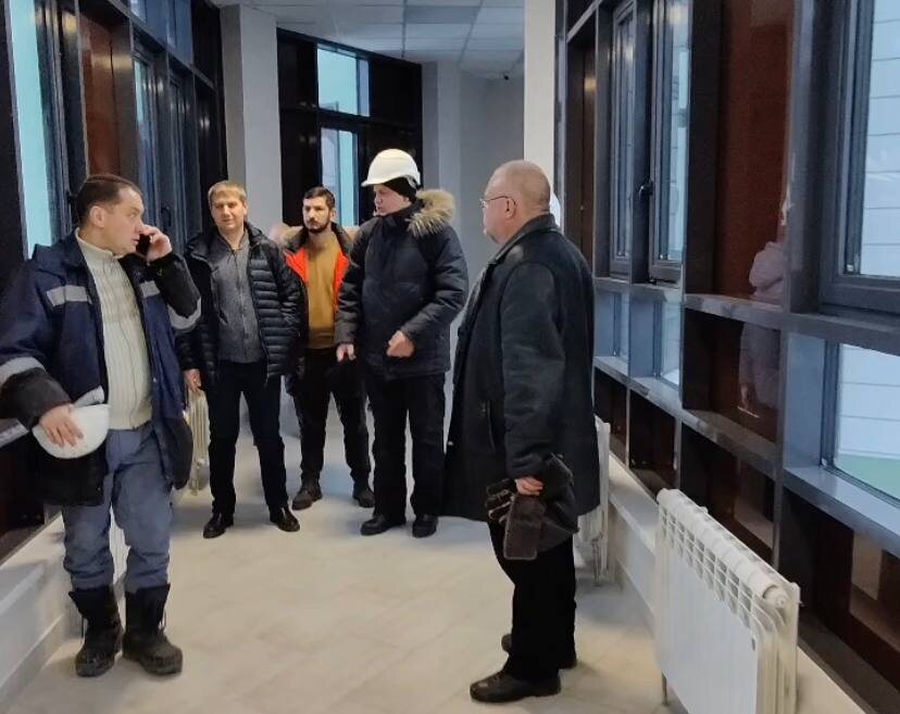    Кадр из видеоролика в ТГ-канале Стройнадзора Новосибирской области