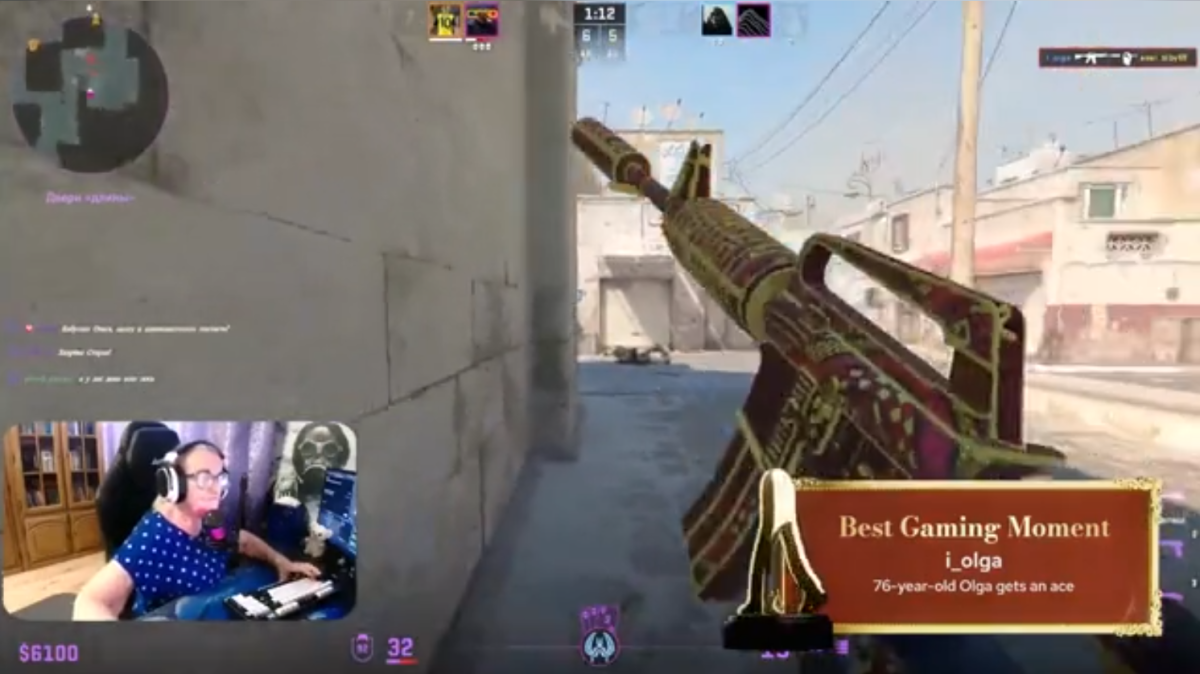    Россиянка Ольга Ивановна прославилась на весь мир благодаря любви к виртуальным играм