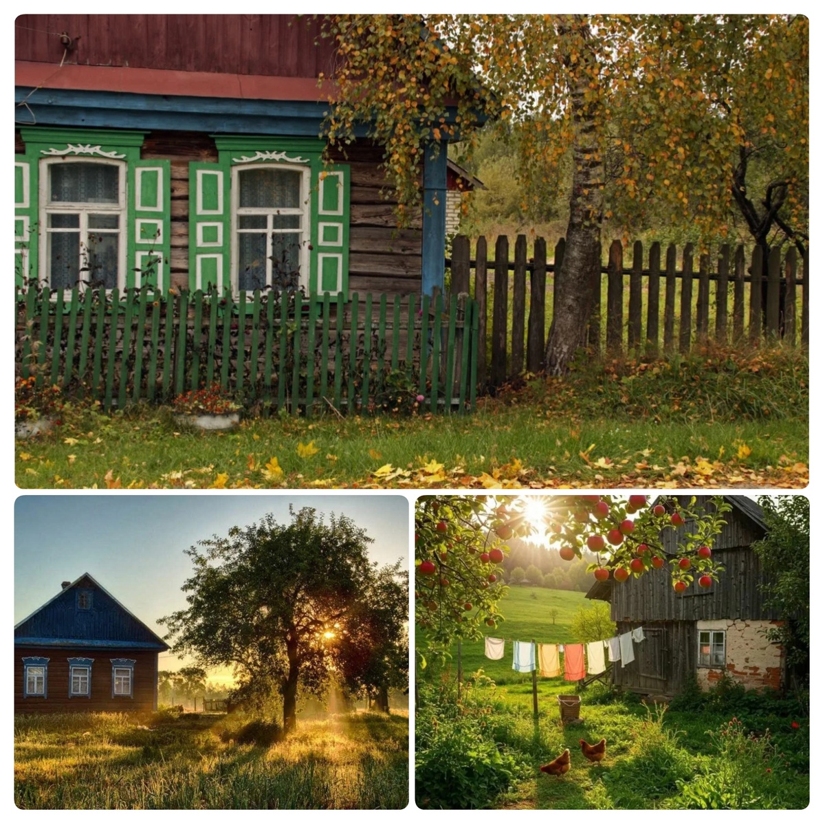 Коллажи в статье авторские. 