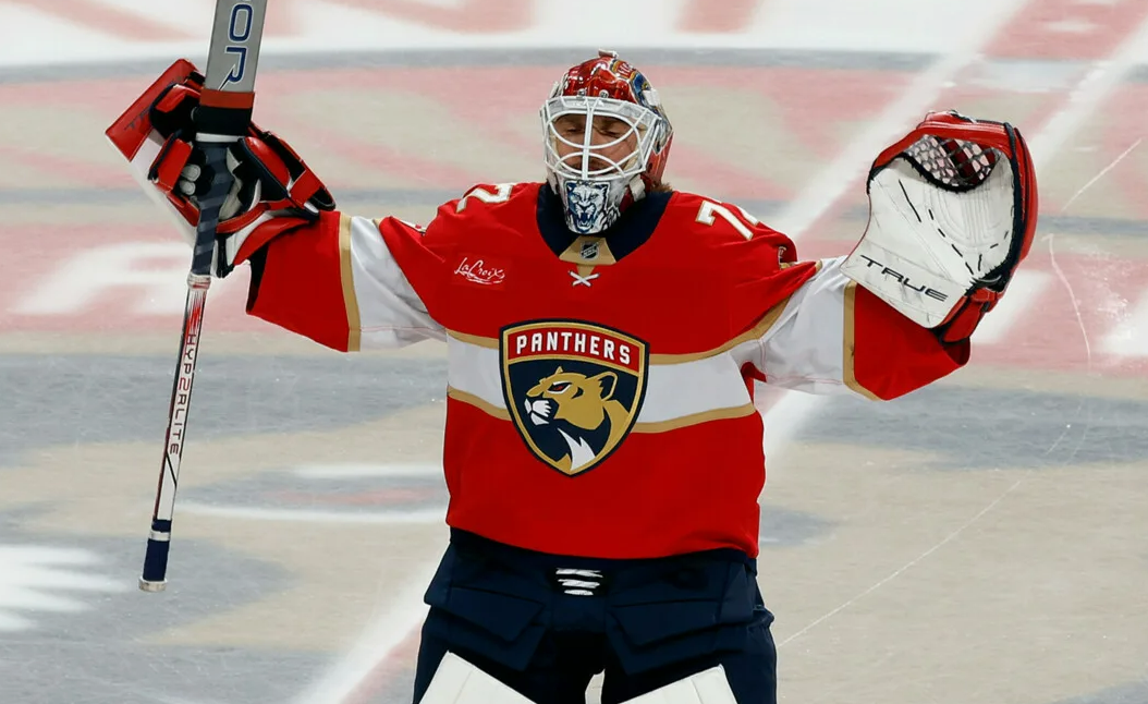 Сергей Бобровский - вратарь-чемпион последних двух сезонов НХЛ. Фото: соцсети