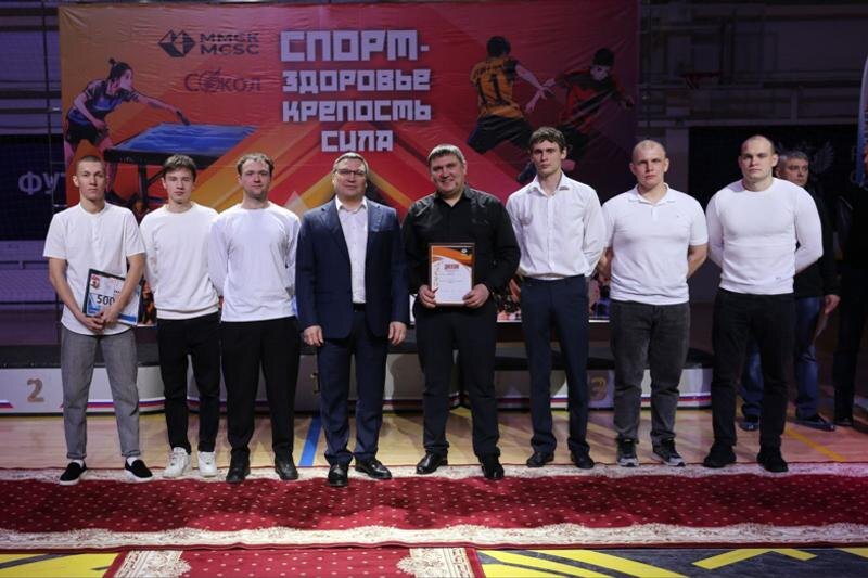    Пресс-служба ММСК. Награждение лучших спортсменов Медногорского медно-серного комбината