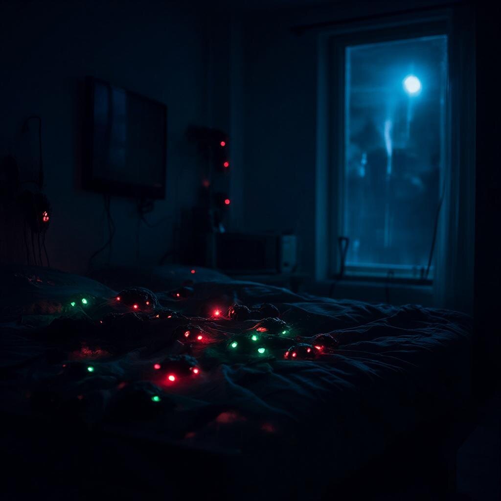 Даже один диод превращает ночь в сумерки для вашего мозга.