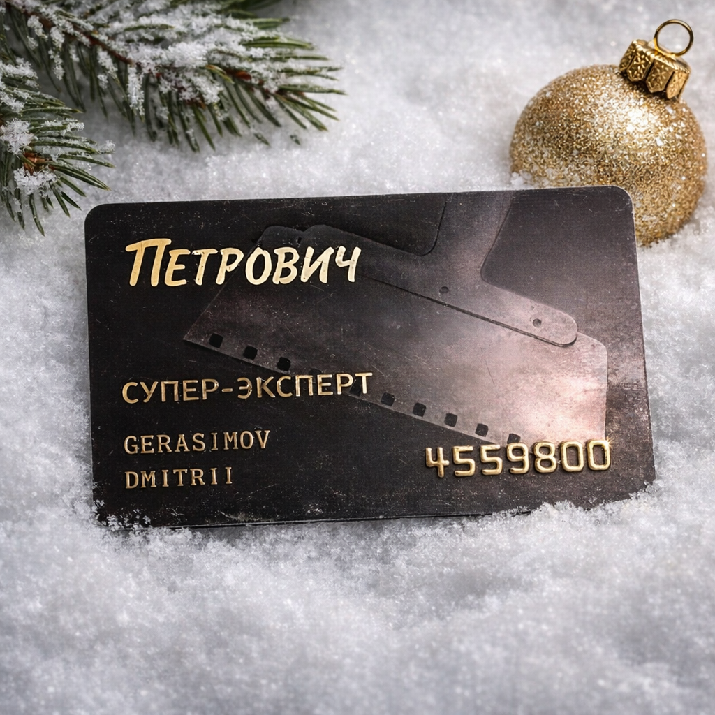 Максимальная Карта Петрович Новогодняя 