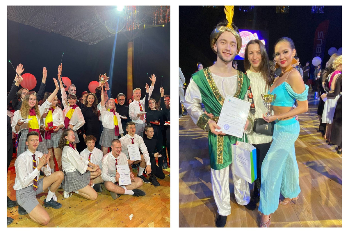 Анна в роли тренера с подопечными