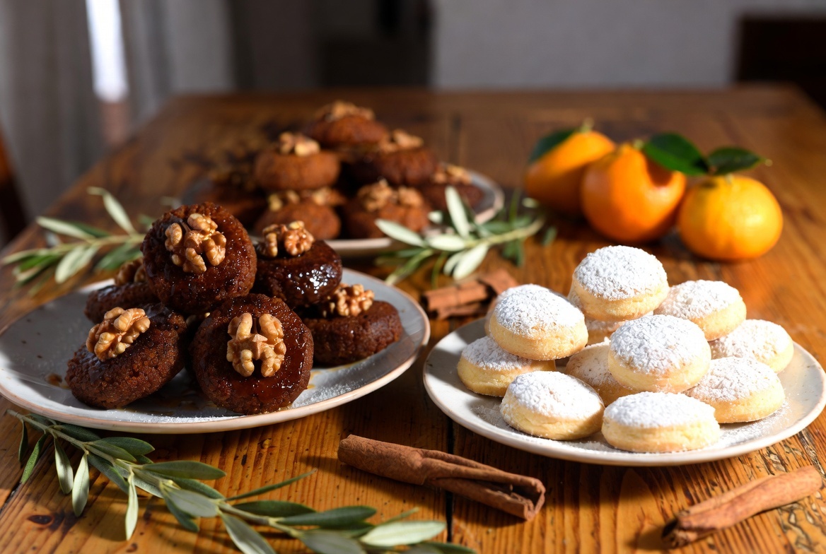 Меломакарона и другие праздничные сладости 