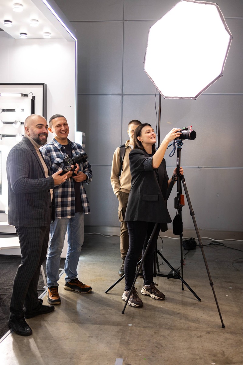 Команда Сказкино во время работы