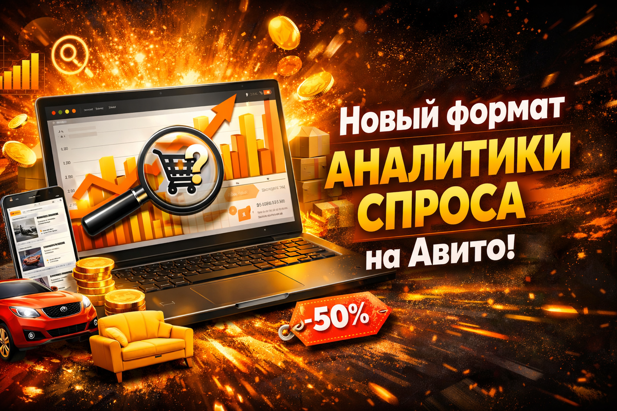 Авито обновил "Аналитику спроса" - теперь с ценами и конверсией