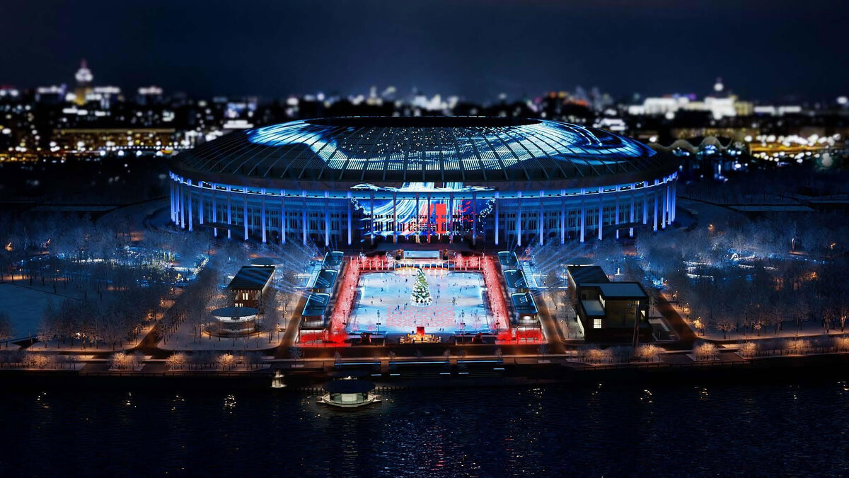 Фото: Каток в Лужниках