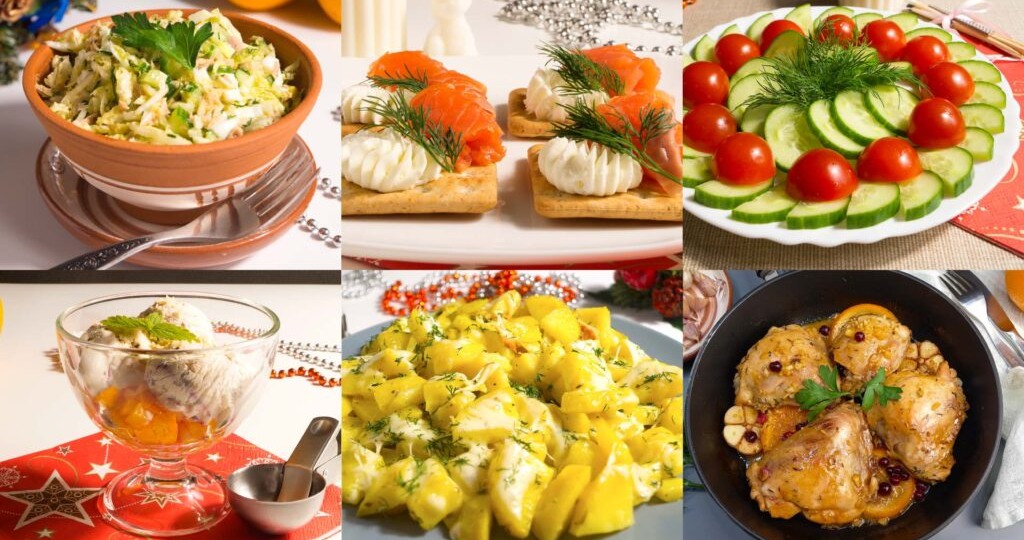 Новогодний стол за 1 час. Без сложных блюд и дорогих деликатесов