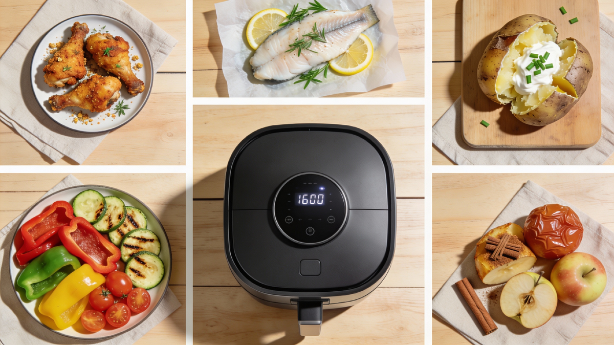 рецепты простых блюд в аэрогриле