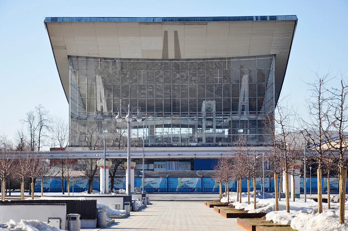 Павильон "Москва" в 2022 году. Автор фото: И. Фурсов. И карт Яндекса.