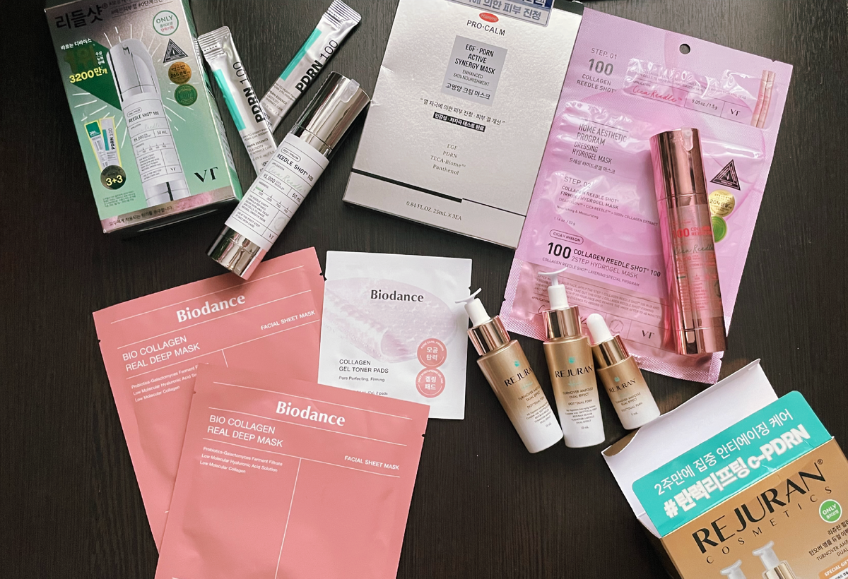 мой корейский комплекс для молодости лица))