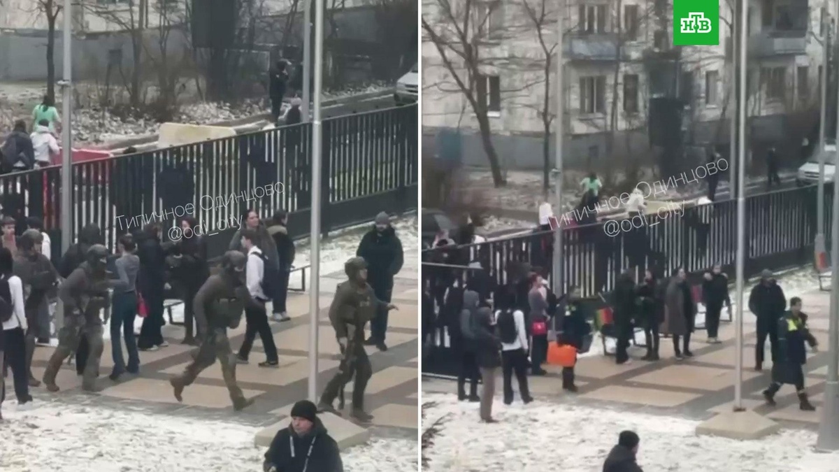    Подросток с ножом напал на учеников школы в Подмосковье