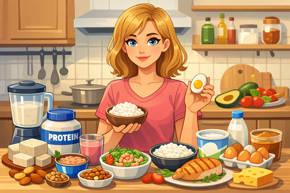 Больше белков хороших и разных