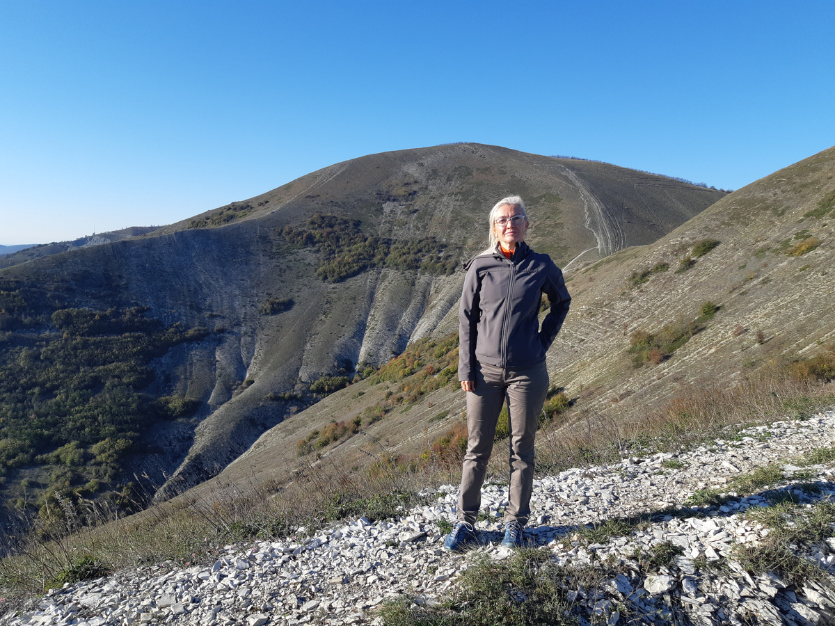 гора Лысая с отрога Семигорки