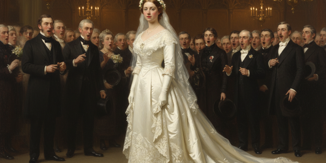 Как одно платье изменило свадьбы на следующие 180 лет