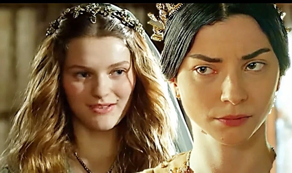 Авторский коллаж из фрагментов турецкого сериала "Великолепный век"