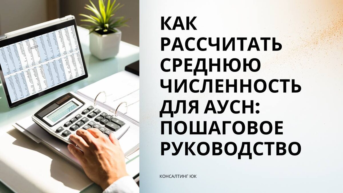 Как рассчитать среднюю численность для АУСН