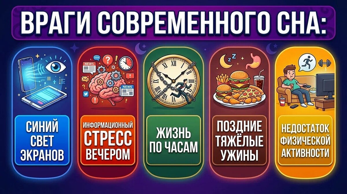 Враги современного сна