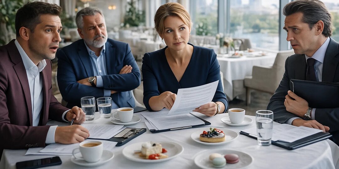 Богач взял уборщицу «для вида» на переговоры. Один её вопрос перевернул сделку и его карьеру