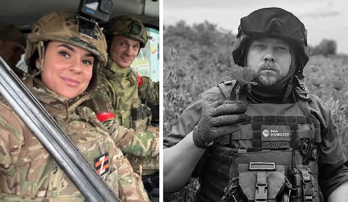 Корреспондент «Первого канала» Анна Прокофьева / Военкор Иван Зуев