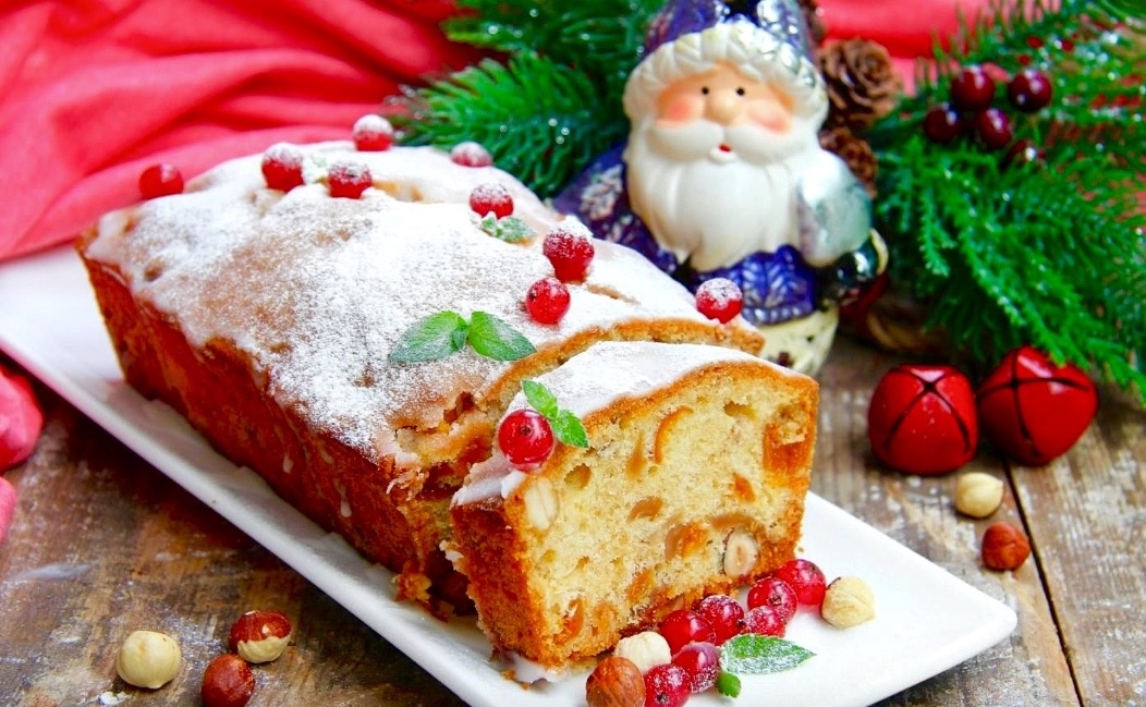 Кексы на Новый год и Рождество.