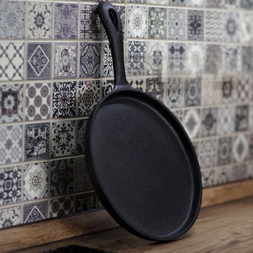 Чугунная блинная сковорода FISSMAN 20 см арт.4149