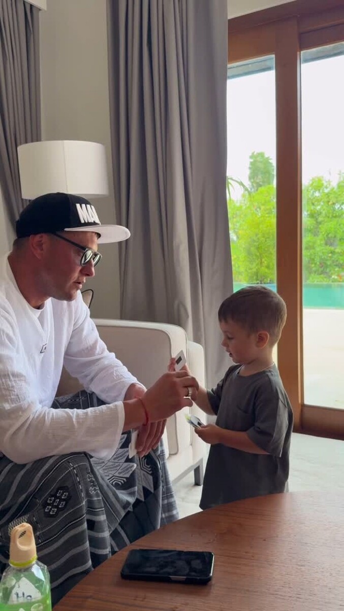    Павел Прилучный и Зепюр Брутян. Источник: @bugevuge*