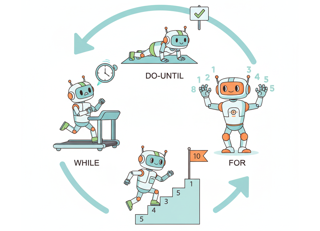 Четыре типа циклов