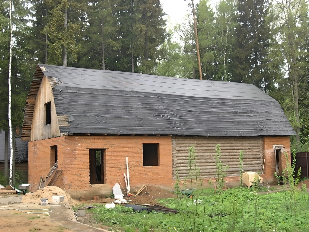 Недостроенный гостевой дом