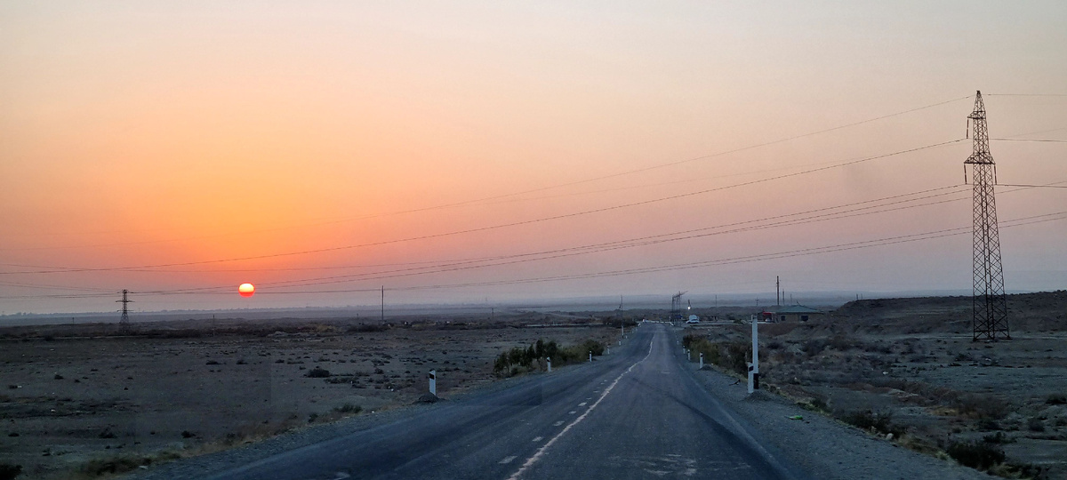 встречаем рассвет, Узбекистан