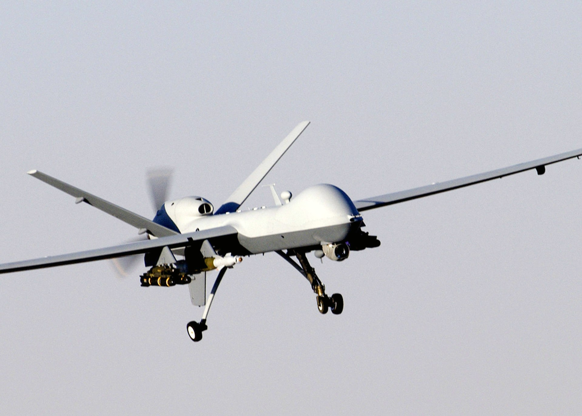 
MQ-9 Reaper в полёте