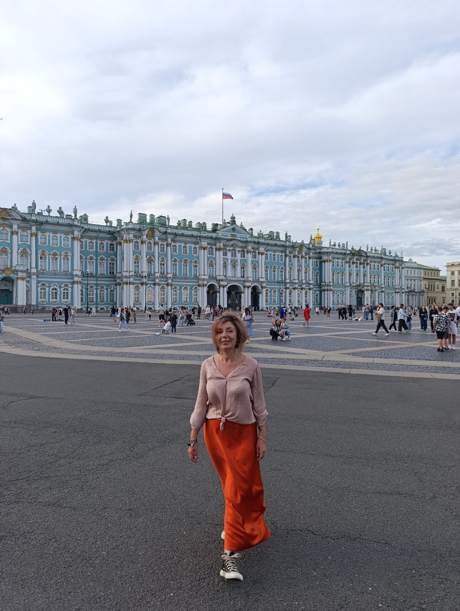 Автор на Дворцовой.