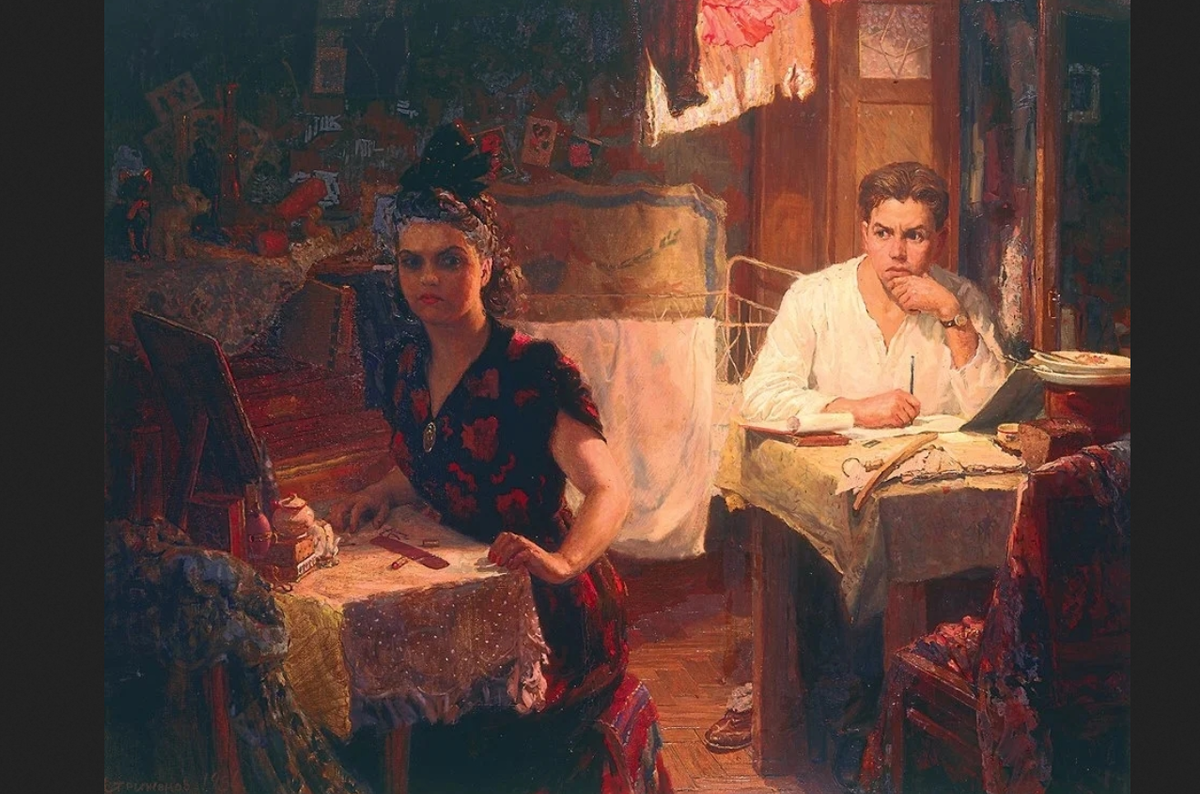 Михаил Стриженов «Чужие», 1954.